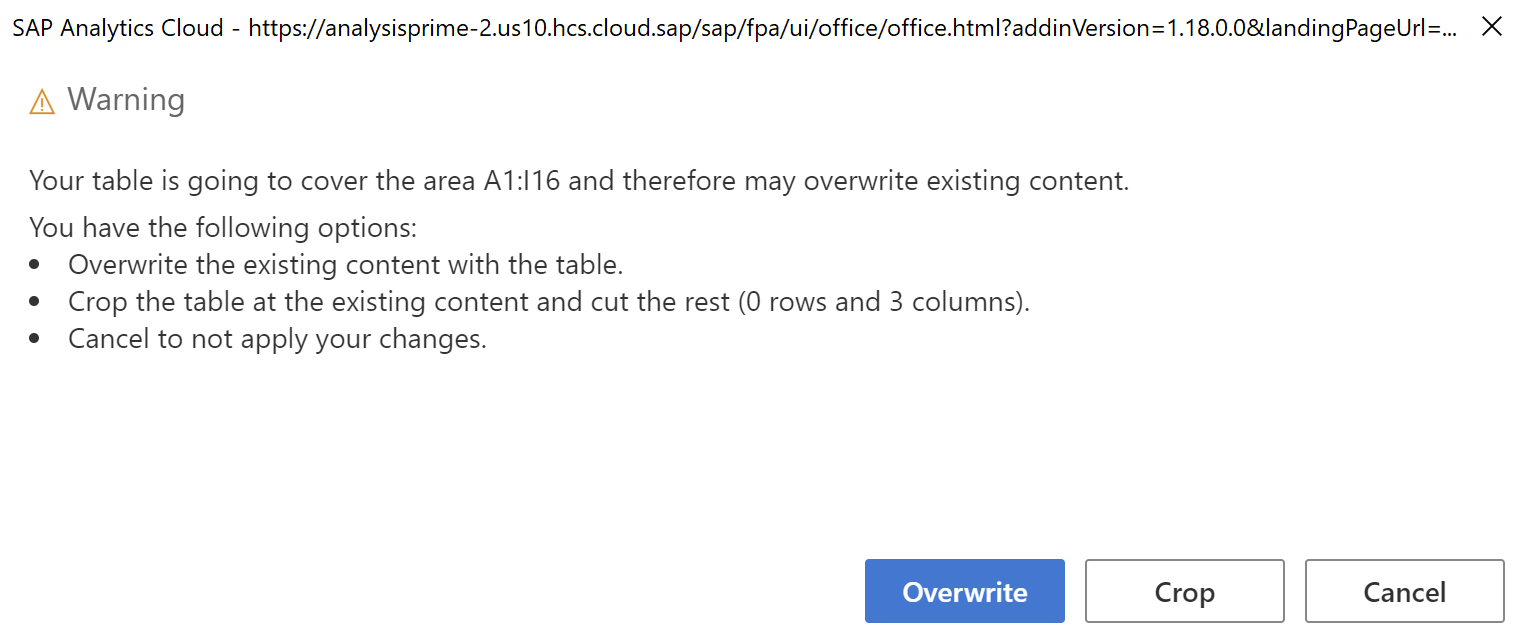 Adding Multiple Tables & Switching Between Them – Analysis Prime University